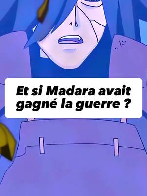 A post by @higumanga on TikTok caption: Et si Madara avait gagné la guerre ? Dans cette histoire altenative de Naruto, Madara a vaincu Naruto, Sasuke, Obito, Kakashi et les kages. Il a plongé le monde dans le Tsukuyomi infini et personne n’a réussi à l’arrêter. Il prépare une bataille contre le clan Otsutsuki. Stylé non ? #viral #histoire #anime #manga #theorie #etsi #naruto #pourtoi #fyp #madara 