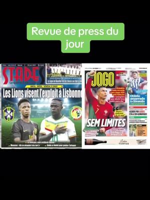 A post by @talibeafia1 on TikTok caption: Revue de press du jour mardi 