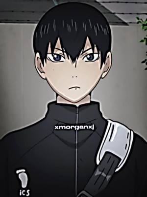 A post by @xmorganxj on TikTok caption: collab for @✦ ࣪˖ soph !! #kageyama #haikyuu #fy 