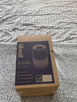 A post by @lavishhmike on TikTok caption: Air purifier unboxing video 🫶🏻 cause ya girl got asthma lmfao #fyp #foryou #amazon #airpurifier #cleanair