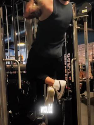 A post by @bahg_kill4 on TikTok caption: Never care what others think.. #GymTok #pullup #chestfly #goldsgym #mevsme #youngla #youvsyou #type5hit #nike #youropinion #doesntmatter