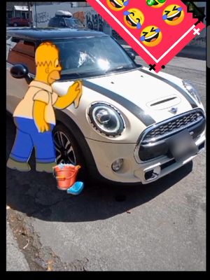 A post by @josegonzale035 on TikTok caption: #josek #copper #cars #simpsons #carwach #michaeljakson