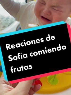 A post by @danielli09 on TikTok caption: Sofia probando frutas, miren hasta el final #CapCut #sofia #tiktokbaby #babytiktok #cutebaby #parati 