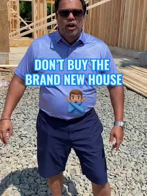 A post by @thesunilsaxena on TikTok caption: Don’t buy a brand new house! ❌💰 #realestate #realestateinvesting #realtor #MakingTheCut