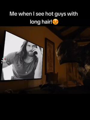 A post by @sinful.selene on TikTok caption: #CapCut #venom #hotguys #longhair 