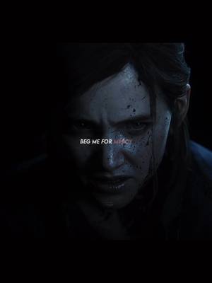 A post by @tlou_elliesslut on TikTok caption: ◆ #ELLIEWILLIAMS – Just the text took me one hour and a half, imagine the edit too...if I don't get out of my flop era with this I'm seriously gonna quit #thelastofus #thelastofuspart2 #fyp #foryou #perte #neiperte #tlou #videogame #fakesituation #fakeblood #trend #capcut #dontflop #abbyanderson #naughtydog #tlouedit 