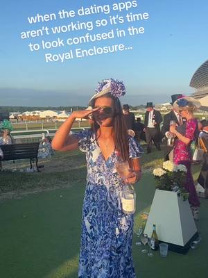 A post by @jezz1109 on TikTok caption: lol im funny #royalascot #horserace #godsavetheking #royalfamily #fitcheck