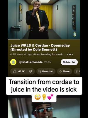 A post by @g2s.velocity on TikTok caption: The faces switched#cordae #doomsday #juicewrld #musicvideo #sick #cool #colebennett #lyricallemonade #rap #rip #lljw🕊 #rappers #hiphop #g2s #gavi2saucy #rap_velocity #velocity #edit #hiphop #music #video #blowthisup #goviral #makemefamous #fypシ #fyp #foryou #foryoupage #pourtoipage #VikingRise #raptok 