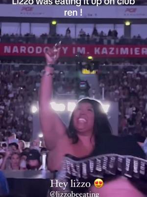 A post by @beyhiveroom on TikTok caption: Eat it uppp #lizzo #renaissanceworldtour #beyonce #fyp 