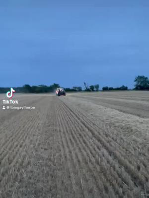 A post by @tomgaythorpe on TikTok caption: Soon be time time to make the straw slag dance again 🤪🚜💨 #agriculturalcontractor #farming #youngfarmer #tractor #fendtpower #yorkshire #harvest2023 