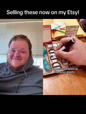 A post by @earlefambuilds on TikTok caption: #duet with @Eldritch Tabletop  #rpgtok #dndtiktok #diceroll #roleplay 