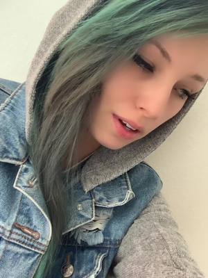 A post by @xx_just_ine_xx on TikTok caption: Cause I'm losing my sight losing my mind 🩶 #tiktok #foryou #viral #nrw #bluehair 