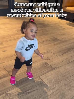 A post by @mikiakeith on TikTok caption: I can’t belive shes walking, i cant believe shes almost one. #fypシ #fyp #MomsofTikTok #youngmom 