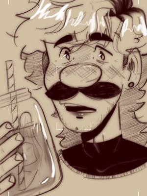 A post by @tooncraze on TikTok caption: Surprise i’m not dead and still obsessed with Luigi✌🏻 #luigi #animatic #fypシ #mariobros 