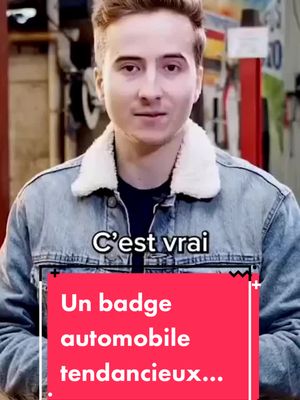 A post by @vilebrequin on TikTok caption: Bon, c’est sur que c’est pas le meilleur choix pour un badge…  #car #fyp #foryou #pourtoi 