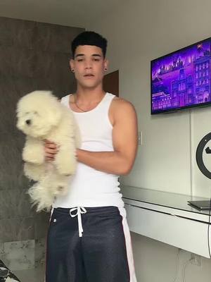 A post by @callmdarren on TikTok caption: my puppy #fy #foryoupage