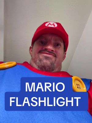 A post by @toolitmario on TikTok caption: LOVE MY PIRANHA FLASHLIGHT SLIPPERS #fyp #foryoupage #superlitmario #supermario #slippers #nintendo #mario #piranhaplant 