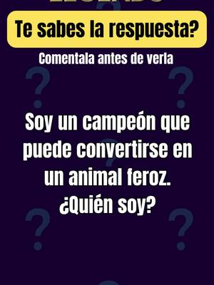 A post by @barbugamer on TikTok caption: Cual campeon se puede convertir en animal feroz ? #leagueoflegendslatam #lollatam 