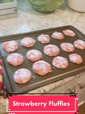 A post by @sciencemama on TikTok caption: Strawberry Fluffies!! #cooking #baking #asmr 