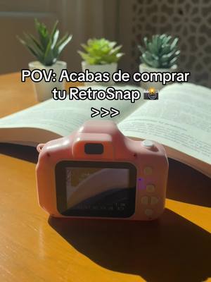 A post by @retrosnapmx on TikTok caption: Ya compraste la tuya? lubistores.com #retrosnap #fypシ゚viral #summer2023 #retrocamera #90svibes #camara 