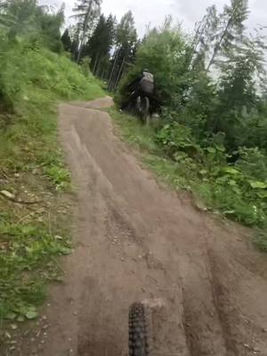 A post by @timgitterle on TikTok caption: #schladming #madness 🔥🌪️#downhill #gofastdontdie #fullsend #mtb #Summer 