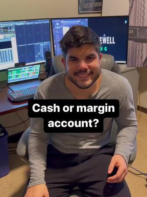 A post by @noremacnewelltrading on TikTok caption: One question Cam gets asked all the time. Save this post! Do you have a cash or margin account? • • • • • #daytrader #daytrading #stocktrader #stocktrading #tradingmotivation #tradinggoals #traderlife #tradingtips #tradertips #tradingadvice #traderadvice #traderlifestyle 