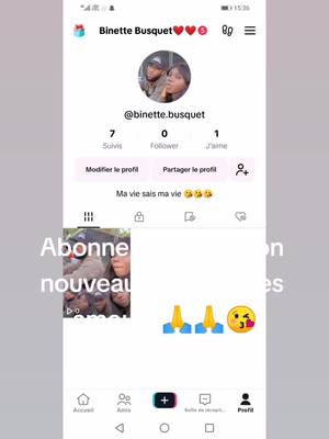 A post by @224savanemabinty on TikTok caption: Abonne vous sur mon nouveau compte mes amours 😘😘😍😍🙏🙏🙏#abonnetoi❤️❤️🙏 #duo #pourtoi #france🇫🇷 