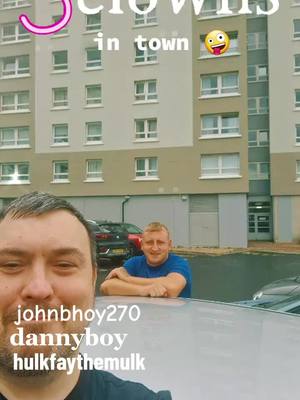 A post by @yer_auld_fuckn_da on TikTok caption: a flying visit to meet the real life legend 🙌 @Johnbhoy270 👊😜#scottishtiktok #fypシ #scottishfyp #borderstiktok #fyp #glasgowtiktok #DANNYBOY #yerauldda @Loublue💙 @Debbie Mac @Danny boy the myth the legend? @PISSIN IN THE WIND @YerAuldDa @Danny the living legend👍 @dannybhoys dolly mixture🤣🍀 @Danny boy backup account @YER AULD SNEAKY DA @FASTEN YER SEATBELTS @💪 King of the mulk 💪 