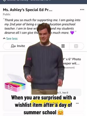 A post by @ash103104 on TikTok caption: Any and all help is appreciated 💜 Drop your link!! #clearthelist #clearthelists #teacherhelpteachers #teachershelpingteachers #clearthelist2023 #amazonprimeday @TikTokBubbie @Ellen @Oprah @Amazon 