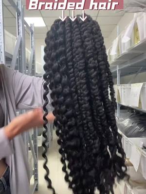 A post by @fashion_wig_factory on TikTok caption: We are professional human hair factory 😄😄#hair #wigs #wigsupplier #wigmaker #lacefrontwig #wig #curlyhair #wigtok #fyp #foryou 