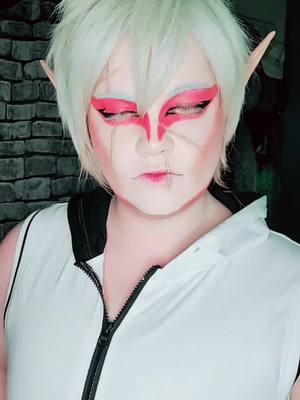 A post by @bl00dy.stray on TikTok caption: #makeup #cosplay 