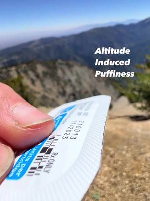 A post by @typeoneoutdoors on TikTok caption: At these altitudes, it's nice to know the packs are still airtight.  #typeoneoutdoors #t1dtiktok #diabeticswhohike #afrezzainsulin #insulin #inhalableinsulin 