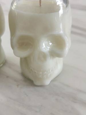 A post by @yorkshirecandleman on TikTok caption: making big skull candles #candlemaking #skull #fyp #candletok #candle 