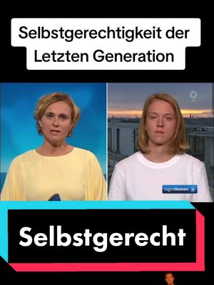 A post by @hanstheiss on TikTok caption: Die Selbstgerechtigkeit der Letzten Generation ist unerträglich. Tausende Familien konnten wegen der Blockade des Hamburger Flughafens nicht in den Urlaub fliegen - hoffentlich müssen die "Aktivisten" für die Millionenschäden haften. #ard #tagesthemen #letztegeneration #Klimaaktivisten  #CapCut 