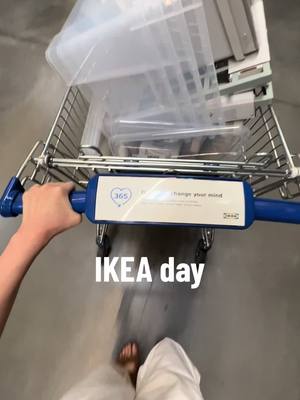 A post by @cafejenn on TikTok caption: first time bringing my 2 month old to ikea 👶🏻 she started crying in the stroller so we took a break to feed her, then put her in the carrier and she slept the whole time 🙌   #ikea #momlife #motherhood #postpartumlife #shoppingday #momtok #artipoppe #nunacarseat 