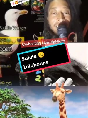 A post by @reggaerising on TikTok caption: *Live Highlight*  Catch us Live & hold a ViB3z. iRie ViB3z with us #ReggaeRising  Salute 🫡 & Thanks to @🥰leighanne🥰 For Pretty Giraffe 🦒 Gift 🎁  www.iB3iRie.com #JusticeIsFreedomForAll #iB3iRie #iB3iRieon #iB3iRieana #Freedom #Justice #PositiveVibrations #BornAMan #Reggae #ReggaeLovers #LoversRock