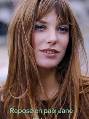 A post by @halinecookies77 on TikTok caption: Repose en paix 🕊 jane #janebirkin #sergegainsbourg #fyp #chanteuse #actrice #france #angleterre 