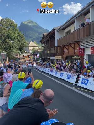 A post by @axel_vnti on TikTok caption: Tour de France 🤩                                 #axel_vnti #roadbike #TourDeFrance #morzine #etapedutour #pogacar #vingegaard