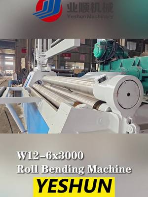 A post by @platerollingmachine on TikTok caption: YeShun Roll Bending Machine - W12-6*3000 #rollingmachine #platerollingmachine #plateroller #platerolling #machine #tuberolling #bendingmachine #tubebendingmachine #rollbending #rollbendingmachin #rollingmachine #platerollingmachine #plateroller #platerolling #machine #tuberolling #bendingmachine #tubebendingmachine #rollbending #rollbendingmachine