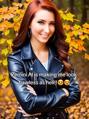 A post by @sinful.selene on TikTok caption: #remini #ai #beautiful #radient #ilookgood 