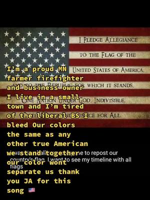 A post by @lokashfarmsmn1 on TikTok caption: #2a #smalltown #lokashfarmmn #backtheblue🖤💙🇺🇸💪🏼 #trythatinasmalltown 