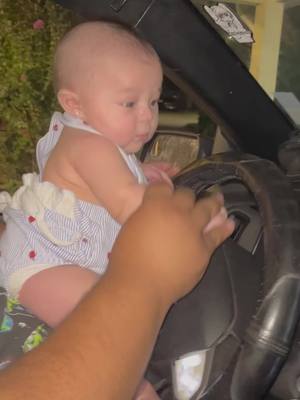 A post by @rubiofamily_1 on TikTok caption: Baby road rage !!!!!!! #baby #tiktok #babydriveswithdad