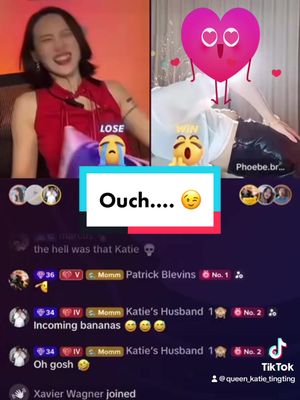 A post by @omg_katie_tingting on TikTok caption: Phoebe said :” Patrick, give me more😆!” @Patrick Blevins @Phoebe.brown🐺 