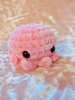 A post by @crochetcuties on TikTok caption: tiny octopus plushies 🥰 these were so fun to make and they're adorable #crochet #crocheting #plush #plushie #DIY #fiberart #handmade #fyp #amigurumi #octopus 