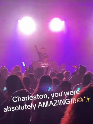 A post by @alawnmusic on TikTok caption: Charleston, you were absolutely AMAZING!! 🫶🏼✨ #kpop #tour #music #live #concert #dj ##producer #jungkook #seven #bts #AlawnSummerTour 