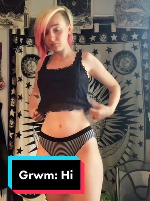 A post by @coffeefox2k on TikTok caption: Get ready with me to hang out with my sibling! Oh and hi. Its been a while. Had a birthday, got a piercing, graduated and uh… yeah. Been busy with healing and life. But feeling good. And I hope you are too! 💜🦊 - - - - #altgirl #neurodivergent #makeup #grwm #outfit #alt #shethey #makeupartist #artist 