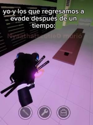 A post by @taehyung_tnk on TikTok caption: Aún así juego djakdvka!!?#robloxedits  #evadeedit  #fypシ #robloxgames #virall