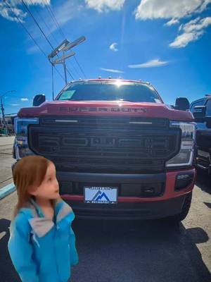 A post by @nwmsrocks on TikTok caption: Nothing cuter than a beastly Roush super duty 2022 Ford F-250. Get it today before it's gone. Stock # YNEC77759 #aiบาร์บี้ #Ford #superduty #roush #f250 #2022 #ttamt #truck #beastly #cute  #wishicouldhaveit #wish #nwms #nwmsrocks #instock #lariat #offroading #4x4 #offroad #workhorse 