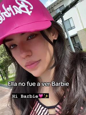 A post by @anavicksaurio on TikTok caption: Anavick bebé fue extremadamente feliz de saber que está siendo lo que ella quiere ser✨ #fyp #fy #barbie #barbiegirl #happy #billieeilish 