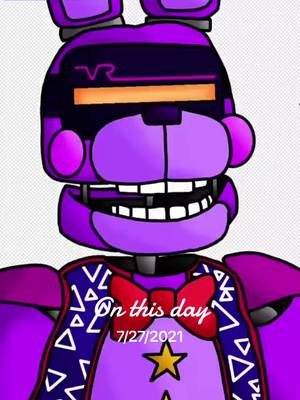 A post by @fnafeditor123 on TikTok caption: #onthisday since his verson one he has upgraded #fnafeditor123 #fnaf #fnafeditor #foryou #newproject #fypage #fnafoc #fyp #foryou #foryoupage #fnafmovie2023 #fnafmovie #fnafoc #fnafocdrawing